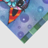 Whimsical Big-Eyed Funky Kitty Cat Decoupage 薄葉紙 (詳細)