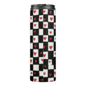 Whimsical Black Cat Queen with Gold Crown タンブラー (裏面)