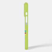 Whimsical Black Lizards Green Phone Case Case-Mate iPhoneケース (裏面 / 左)