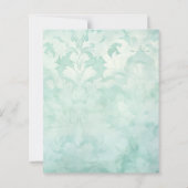 Whimsical Blue Christmas Bells Scrapbook Paper (裏面)