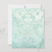 Whimsical Blue Christmas Lamp Scrapbook Paper (裏面)