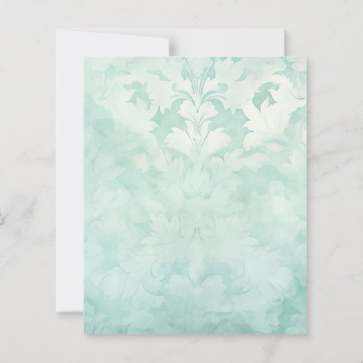 Whimsical Blue Christmas Lamp Scrapbook Paper (裏面)