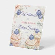 Whimsical Blueberry Baby Shower