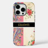 Whimsical Blush and Pastel Paisley Blooms Case-Mate iPhoneケース (裏面)
