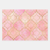 Whimsical Boho Decorative Unicorn Donut ラッピングペーパーシート (正面2)