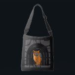 Whimsical Boho Owl & Tropical Monstera Leaf クロスボディバッグ<br><div class="desc">Embrace a blend of mystical charm and tropical vibes with this unique surface pattern. Featuring a rhythmic arrangement of wise owls nestled in boho-style arches alongside iridescent owls and lush Monstera leaves, this design is perfect for those who love eclectic and modern nature-inspired aesthetics. Whether you are looking to create...</div>