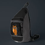 Whimsical Boho Owl & Tropical Monstera Leaf スリングバッグ<br><div class="desc">Embrace a blend of mystical charm and tropical vibes with this unique surface pattern. Featuring a rhythmic arrangement of wise owls nestled in boho-style arches alongside iridescent owls and lush Monstera leaves, this design is perfect for those who love eclectic and modern nature-inspired aesthetics. Whether you are looking to create...</div>