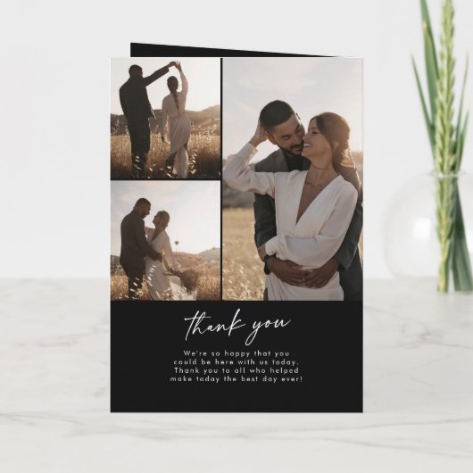 Whimsical Boho Wildflower We Do Folded Wedding  プログラム (裏面)