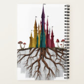 Whimsical Book Page Art Journal ノートブック (裏面)