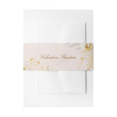 whimsical botanical elegant boho baby shower 招待状ベリーバンド (正面例)