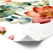 Whimsical Botanical & Tea Heritage ポスター (角)