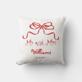  whimsical_bow_ご夫婦カスタム クッション (正面)