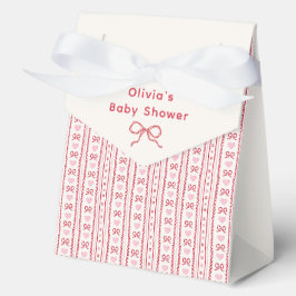 Whimsical Bow Little Sweetheart Baby Shower  フェイバーボックス