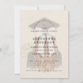 Whimsical Bow Photo Graduation Party 招待状 (正面)