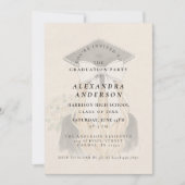 Whimsical Bow Photo Graduation Party 招待状 (正面)