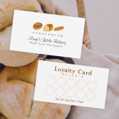 Whimsical Bread Home Bakery Loyalty Rewards 名刺