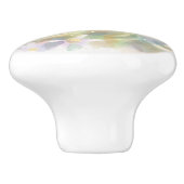 Whimsical Bumblebee & Wildflowers "Bee Happy" セラミックノブ (側面)