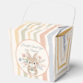 Whimsical Bunny Baby Shower フェイバーボックス (正面)