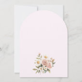 Whimsical Bunny One Little Bunny Invitation 招待状 (裏面)