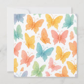 "Whimsical Butterflies" セーブザデート (裏面)