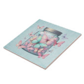  Whimsical Butterflies in a Jar タイル (側面)