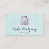 Whimsical Butterflies in a Jar 名刺 (正面)