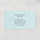 Whimsical Butterflies in a Jar 名刺 (裏面)