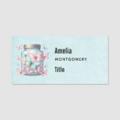 Whimsical Butterflies in a Jar 名札 (正面)