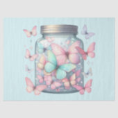 Whimsical Butterflies in a Jar 薄葉紙 (正面)