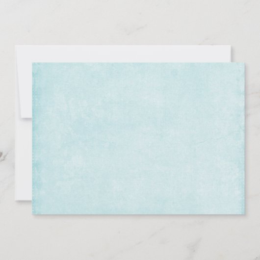 Whimsical Butterflies in a Jar Baby Shower 招待状 (裏面)