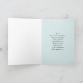 Whimsical Butterflies in a Jar Mother's Day シーズンカード (内部)