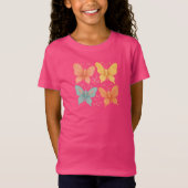 Whimsical Butterflies T-Shirt Tシャツ (正面)