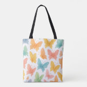 "Whimsical Butterflies" Tote トートバッグ (裏面)