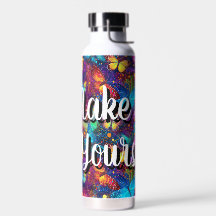 Whimsical Butterfly Dream Aesthetic Water Bottle