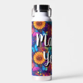 Whimsical Butterfly Dream Aesthetic Water Bottle ウォーターボトル (正面)