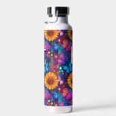 Whimsical Butterfly Dream Aesthetic Water Bottle ウォーターボトル (右面)