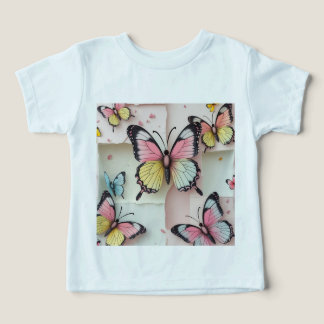 ✨ Whimsical Butterfly Dreams – Cartoon-Style Tee