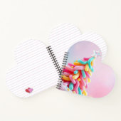 Whimsical Candy Tree ノートブック (内部)