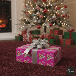 Whimsical Candy Tree ラッピングペーパー