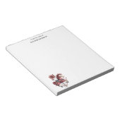 Whimsical Carousel Horse Image ノートパッド (アングル)