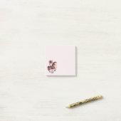 Whimsical Carousel Horse Image ポストイット (デスク上)