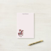 Whimsical Carousel Horse Image ポストイット (デスク上)