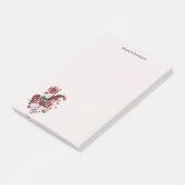 Whimsical Carousel Horse Image ポストイット (アングル)