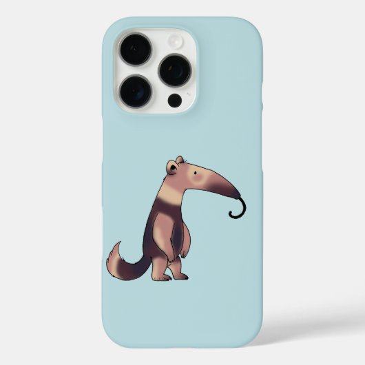 Whimsical Cartoon Anteater Art Case-Mate iPhoneケース (裏面)
