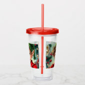 Whimsical Cartoon Elf | Christmas   アクリルタンブラー (右)