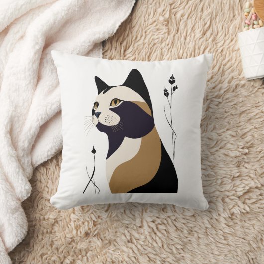 Whimsical Cat クッション (ブランケット)