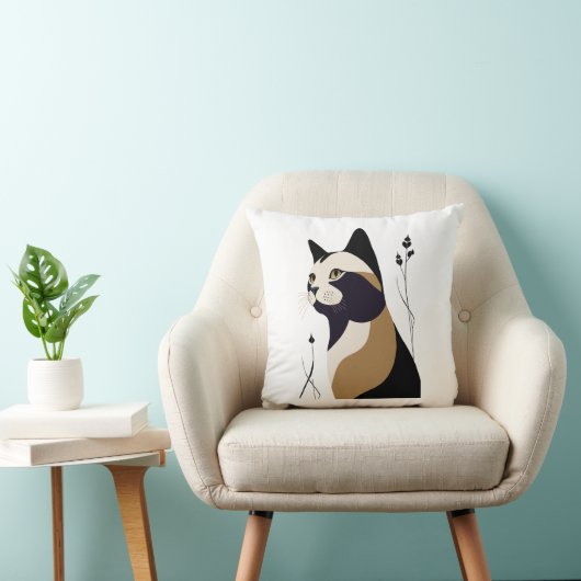 Whimsical Cat クッション (椅子)