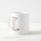 Whimsical Cat コーヒーマグカップ (正面左)