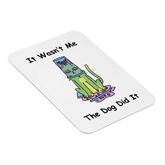 Whimsical Cat  マグネット (右側)