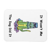 Whimsical Cat マグネット (横)